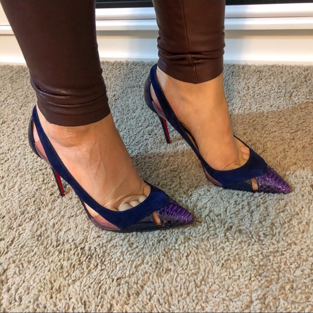 Christian Louboutin Galatea PVC Pump 37.5